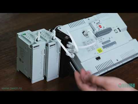 Видео: ОВЕН СПК1xx. Подключение модулей ОВЕН Мх110 и Мх210