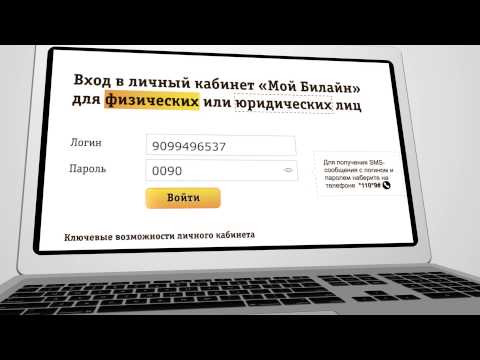 Видео: Личный кабинет «Мой Билайн»