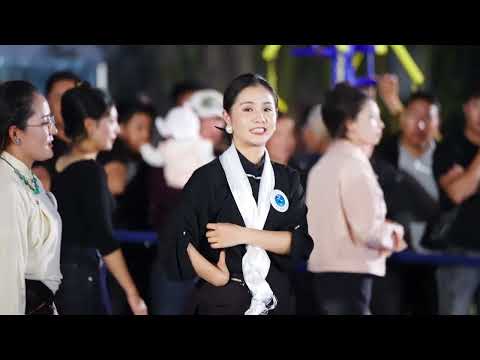 Видео: YongJi, тибетск молод человек, танц постоя в учеб прогресс 🌹