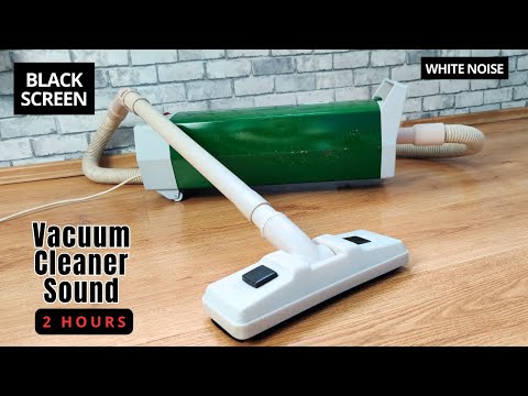 Видео: Белый шум | Звук пылесоса | 2 часа | Черный экран | Расслабьтесь | Спать