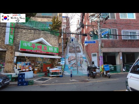 Видео: Yeongju 2-dong, Daecheong-dong Street Walk [4K] Пусан | Korea Walking Tours TV