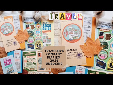 Видео: Дневники путешественника 2026 (распаковка)