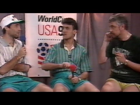 Видео: Студио на БНТ след България - Германия 2:1, САЩ '94