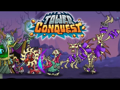 Видео: Tower Conquest #256 ОТСИДЕТСЯ НЕ ПОЛУЧИТСЯ 🤣