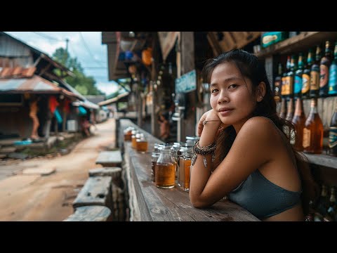 Видео: Деревня виски и Священная пещера в Лаосе - Луанг Прабанг 🇱🇦