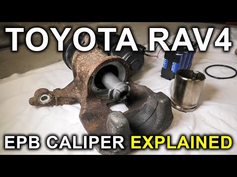 Видео: Toyota RAV4 (2019-2025): электропривод стояночного тормоза: как всё устроено! Что делать, если по...