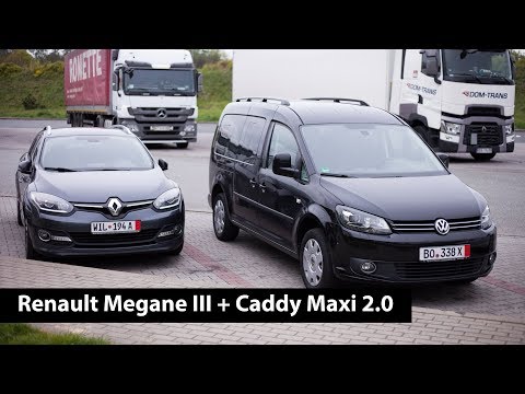 Видео: Заряженный VW Caddy Maxi и Renault Megane Limited из Германии /// Обзор мотора VW 1.0 Benzin