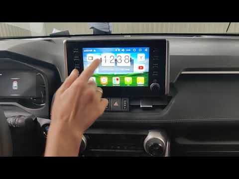 Видео: Яндекс Навигатор со всеми приложениями на штатном мониторе TOYOTA RAV4 2020