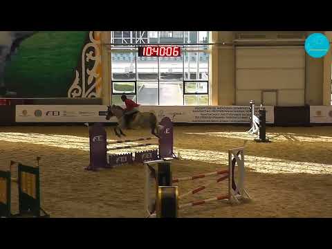 Видео: Конкур 110 см., открытый класс. Группа 2, Чемпионат РК. Астана, 22-10-23