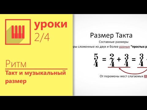 Видео: ✅🎹ТАКТ И МУЗЫКАЛЬНЫЙ РАЗМЕР. ИЗУЧАЕМ ЗА 15 МИНУТ. (УРОК 2/4)