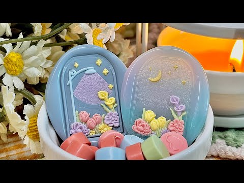 Видео: Сургуч с цветочным ароматом под уличными фонарями весеннего вечера🌜🌷