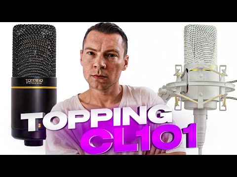 Видео: Микрофон Topping CL101 vs Takstar TAK55, Oktava MK-105, ARK Glanz, Neumann TLM103