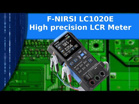 Видео: Электроника - Рассматриваем высокоточный измеритель LCR F-NIRSI LC1020E.