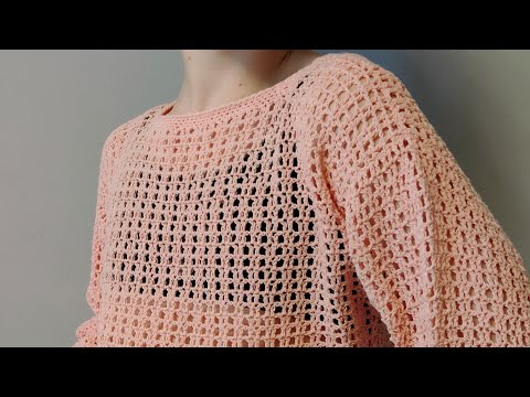 Видео: Кофточка на лето