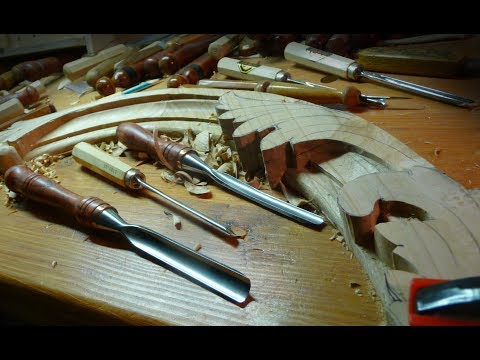 Видео: Woodcarving. Резьба по дереву 2
