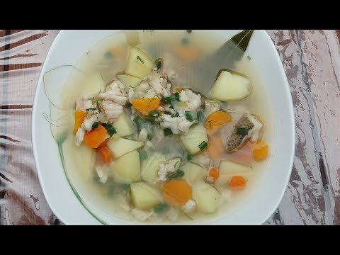 Видео: Вкусная уха из леща на огне