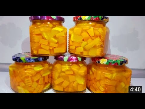 Видео: И 30 банок будет мало! СОЧНАЯ ТЫКВА "Эстонский ананас "на Зиму с АПЕЛЬСИНОМ!