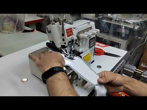 Видео: Оверлок промышленный 4-х ниточный  BAOYU GT-700D-4