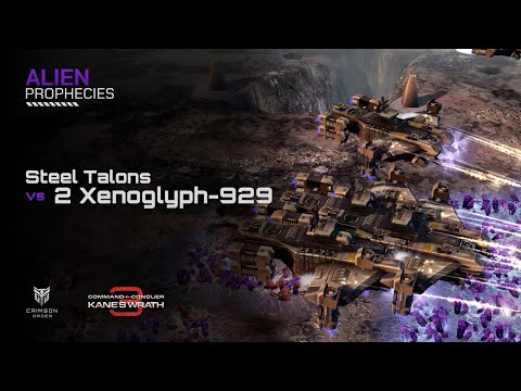 Видео: Гнев Кейна [мод Alien Prophecies] — Стальные когти против 2 Xenoglyph-929 Brutal AI