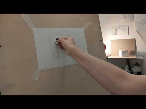 Видео: Как правильно построить кубик с натуры. Академический рисунок