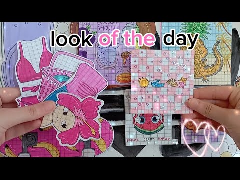 Видео: 💍Look of🎀||🌸the day✨||💥распаковка🪄||🌈асмр💓||🌞лето🌴||🧸Paper vlog💋