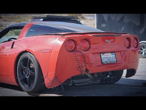 Видео: Непростая машина для дрифта. Мой Corvette. Подвеска, выворот, ручник. Испытания корвета на треке.