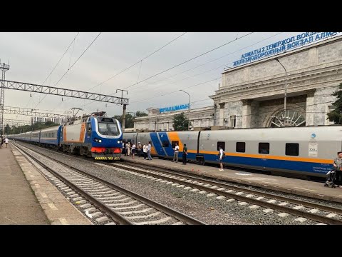 Видео: Балқаштан Алматыға пойызбен сапар | 2025