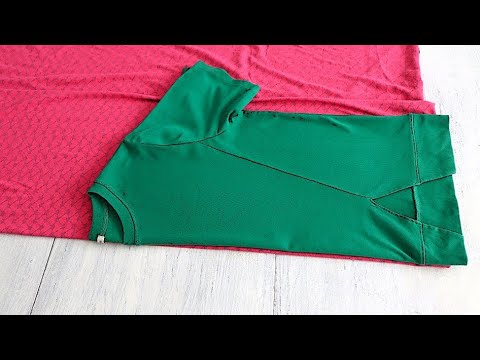 Видео: Подсмотрела, как Испанка обводит любимую футболку на куске ткани и тоже стала так делать