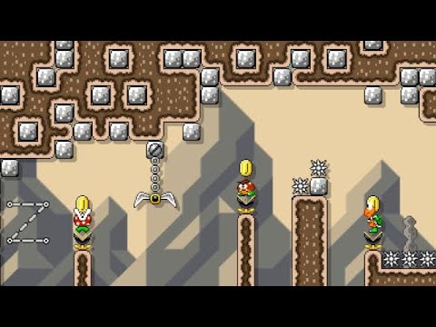 Видео: ◆ Shell Desert [Kaizo Lite] ◆ от Alƒα⌒1κ 🍄Super Mario Maker 2 ✹4K Switch 2 Без комментариев #doa