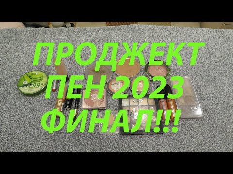 Видео: ПРОДЖЕКТ ПЕН 2023 / ФИНАЛ!!!