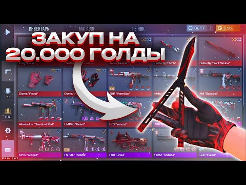 Видео: 🤑ЗАКУП НА 20.000 G🤑 В STANDOFF2