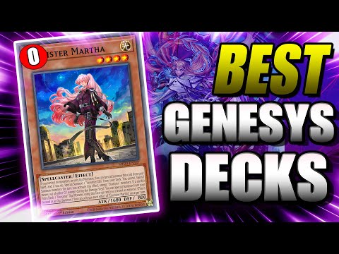 Видео: Топ-5 метаколод Yugioh для формата Genesys в сентябре 2025 года!