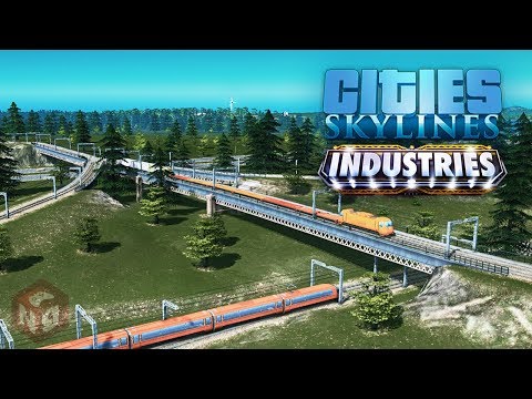 Видео: Cities: Skylines - Industries — Транспортная развязка! #39