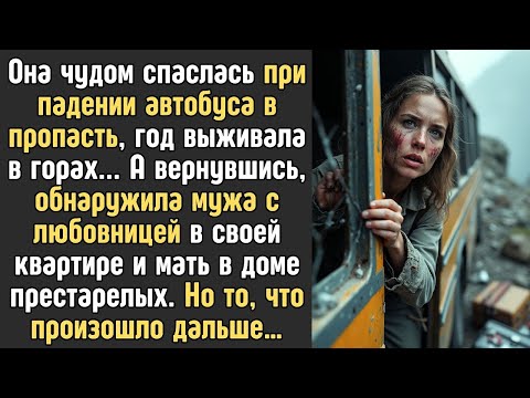 Видео: Год её считали погибшей, когда автобус упал в пропасть  Муж с любовницей забрали квартиру