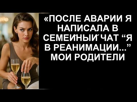 Видео: ПОСЛЕ АВАРИИ Я НАПИСАЛА В СЕМЕИНЫИ ЧАТ Я В РЕАНИМАЦИИ   МОИ РОДИТЕЛИ