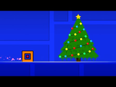 Видео: Я попросил игроков построить новогодний уровень в Geometry Dash