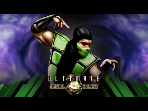 Видео: Ultimate Mortal Kombat 3 / Ультиматум Мортал Комбат 3 (((SEGA,Genesis))) 2021 !!! REPTILE :))