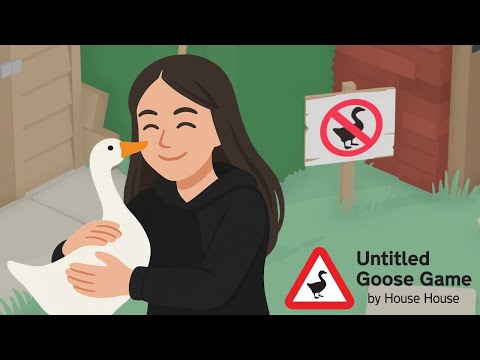 Видео: Я ГУСЬ — НА ДЕНЬ РОЖДЕНИЯ МЧУСЬ ➤ Untitled Goose Game #1