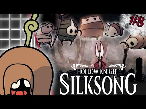 Видео: СЛИШКОМ МНОГО ДЛЯ ОДНОЙ хрупкой Хорнет! Прохождение Игры Hollow Knight: Silksong #8