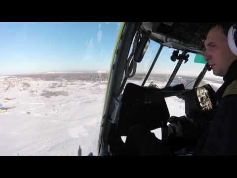 Видео: ми-8 взлет, посадка глазами пилотов!!!