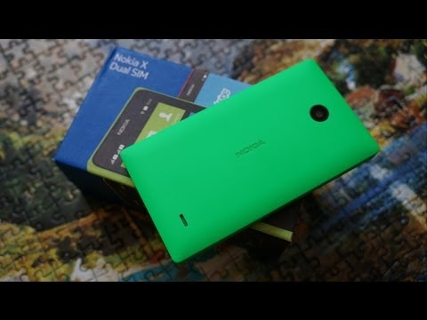 Видео: Распаковка Nokia X и предварительный обзор (unboxing)