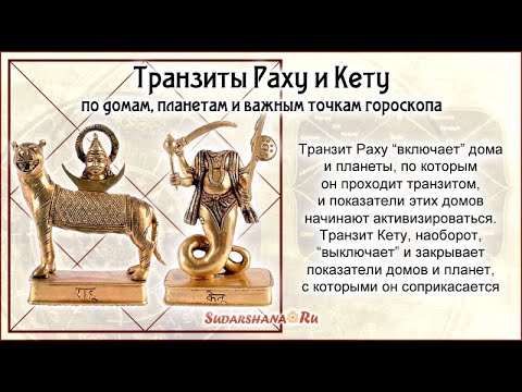 Видео: Транзиты Раху и Кету по домам и планетам - Василий Тушкин