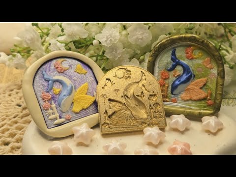 Видео: ASMR ㅣ Сургуч для резьбы по синему киту, приобретенный на Taobao Shipget.