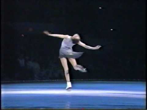 Видео: Гордеева, 27.02.1996, первое сольное выступление