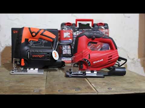 Видео: ✅ ФУФЛО?! Электролобзик Дніпро-М JS 75S / Лобзик Einhell TC-JS 85/ какой лобзик выбрать?