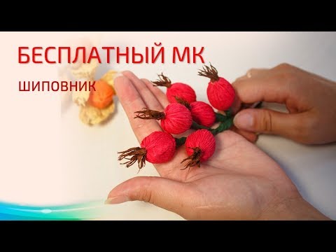 Видео: Бесплатный мастер-класс "Шиповник", свит-дизайн. Мастер Наталья Дроздова