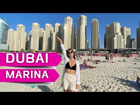Видео: ДУБАЙ МАРИНА 4К JBR прогулка, цены DUBAI MARINA WALK