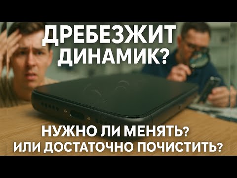 Видео: Почему хрипит Динамик у айфон - Чистка не поможет!