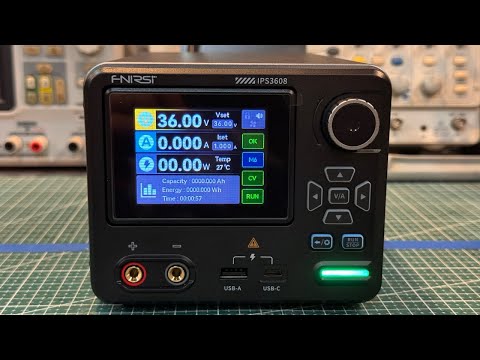 Видео: FNIRSI IPS3608 – Полный обзор лабораторного блока питания.