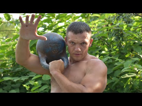 Видео: Жаркая Тренировка с Гирями! ВЫЗОВ 10000 МАХОВ